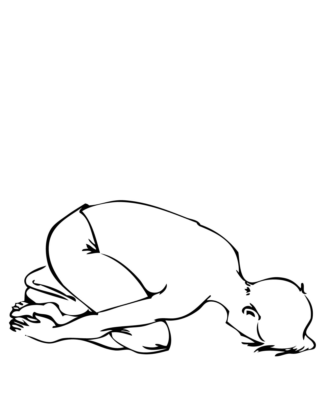 yogasana coloring pages for kids - photo #12